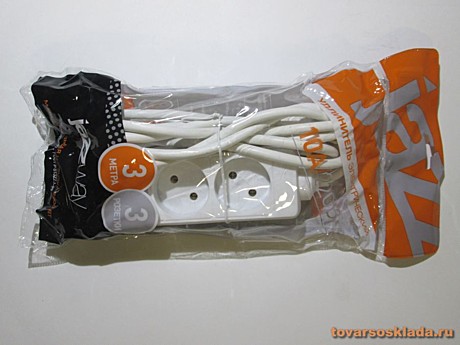 Удлинитель  Jazzway EX-03-300  (3роз  , 3,0м, 10А)