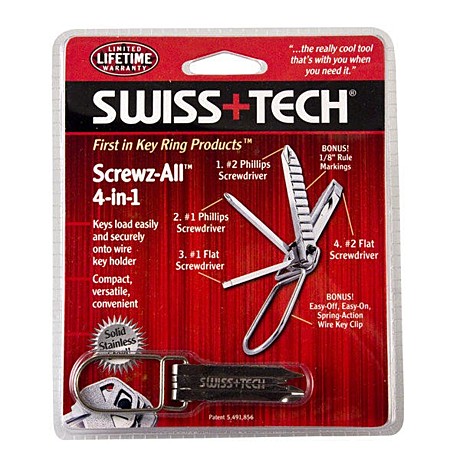 Мультитул Swiss+Tech Screwz-All 4-in-1