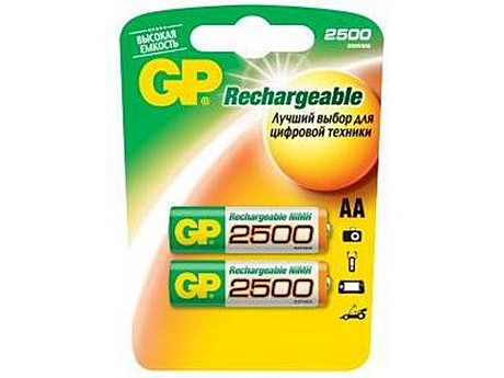 Аккумулятор  GP  R6  2500  Ni-Mh   BL 2/20/200