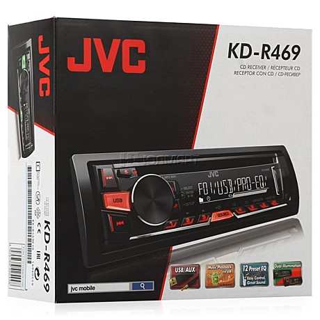 Автомагнитола JVC KD-R469