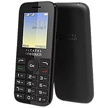 Телефон сотовый ALCATEL OT1016D (черн./black)