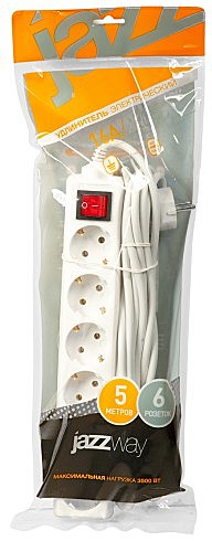 Удлинитель  Jazzway EX-06GS-500 