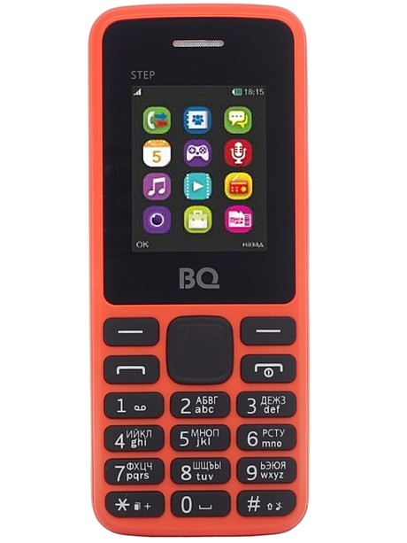 Телефон сотовый BQ BQM-1830 STEP оранжевый