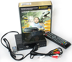 Приставка для цифрового ТВ Эфир HD-600RU