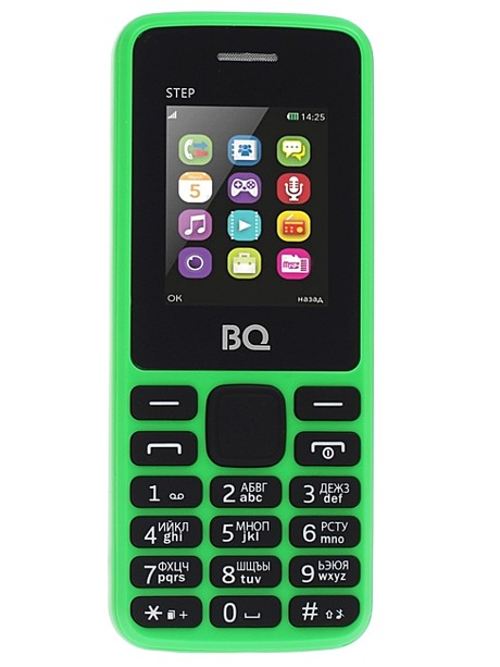 Телефон сотовый BQ BQM-1830 STEP зеленый