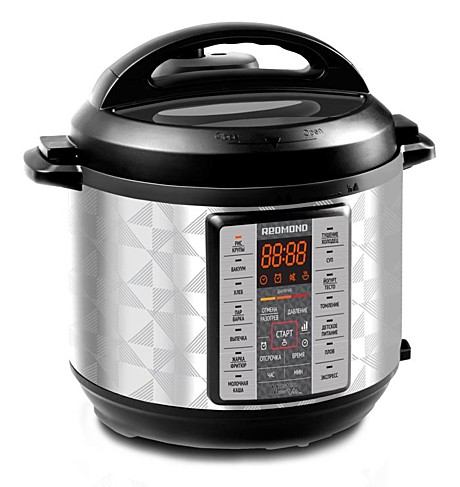 Мультиварка REDMOND RMC-PM380 серебристый