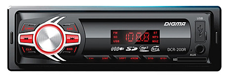 Автомагнитола DIGMA RCR-200R