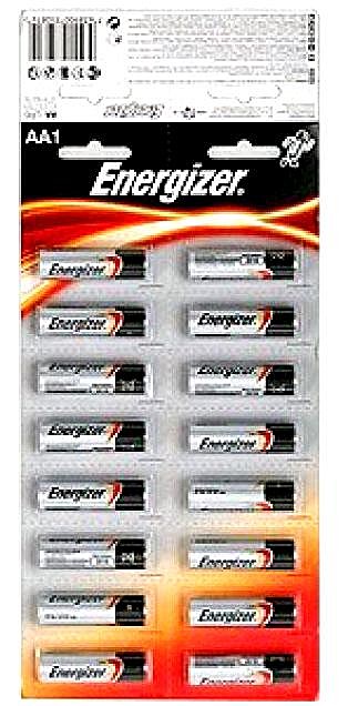 Батарейка  Energizer   LR6  BL 16