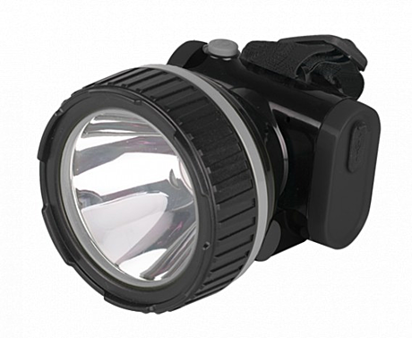 Фонарь Jazzway AccuH7-L3W LED черный налобный
